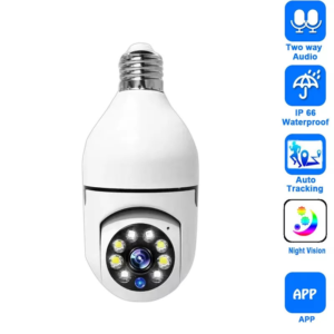 CAMARA BOMBILLA ROTACIÓN 360 °